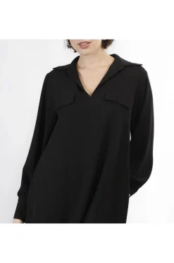 abito tipo tunica nero