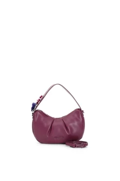 borsa hobo imbottita viola