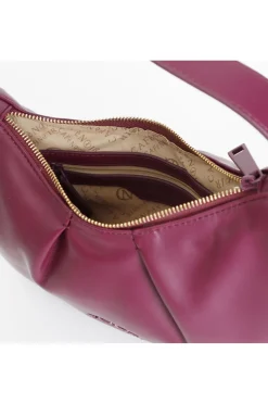 borsa hobo imbottita viola