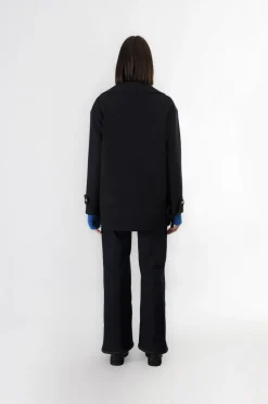 caban doppiopetto navy