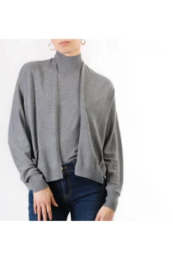 cardigan aperto fumo
