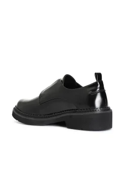 derby da donna con elastico nero