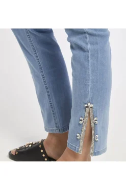 jeans audrey slim in tela superstretch sky