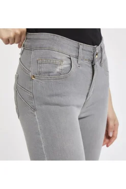 jeans brigitte skinny in tela superstretch light grey