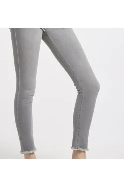 jeans brigitte skinny in tela superstretch light grey