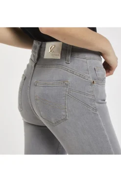 jeans brigitte skinny in tela superstretch light grey