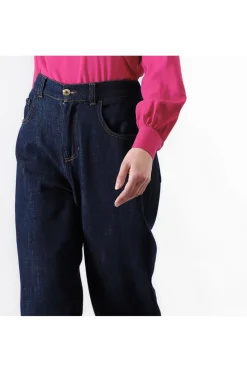 jeans denim cocoon indaco