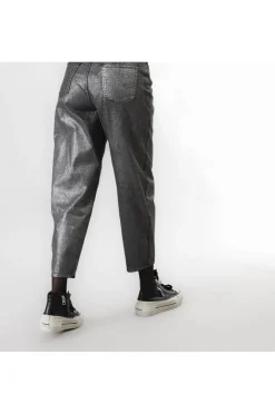 jeans denim laminato cocoon silver