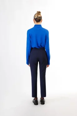 leggings tessuto bistretch navy