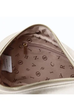 mini borsa a tracolla allungata con logo cn in rilievo