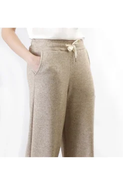 pantaloni modello palazzo mano calda gold