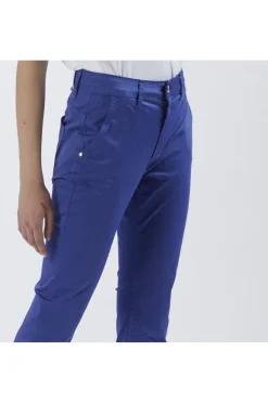 pantaloni slim tinto capo royal