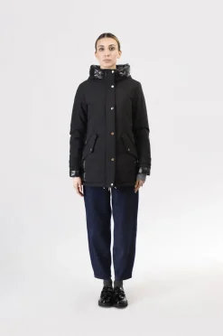 parka imbottito nero