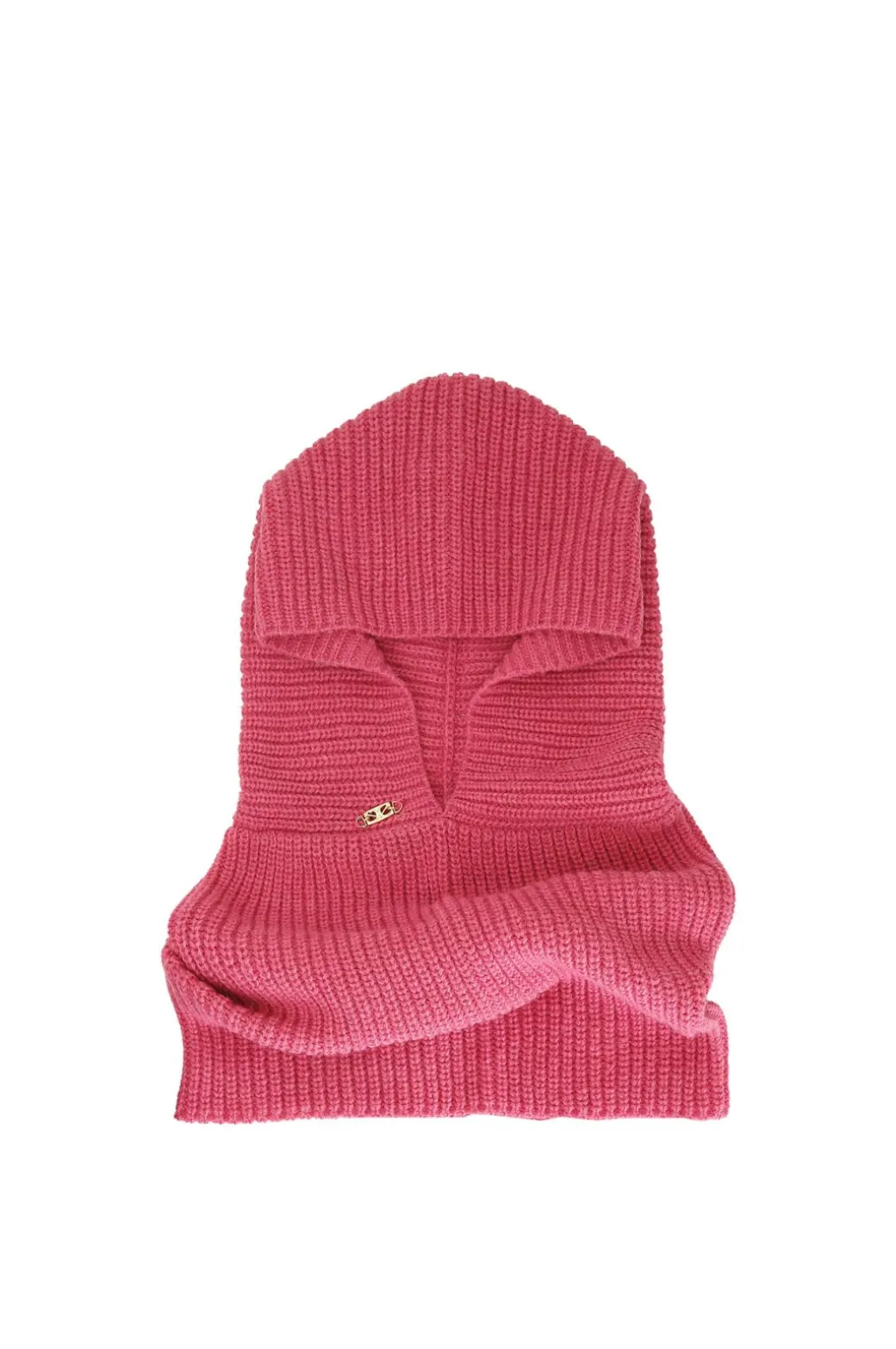 passamontagna in maglia fuxia