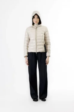 piumino corto avorio