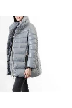 piumino dalla linea svasata polvere