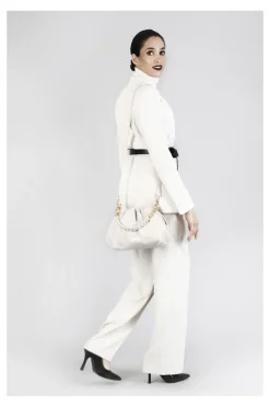 pochette morbida chiusa con cerniera a scatto