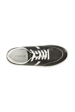 sneakers uomo in pelle nero