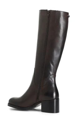 stivale in pelle con anello t.moro