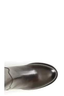 stivale in pelle con anello t.moro