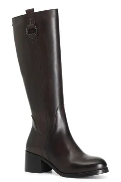 stivale in pelle con anello t.moro