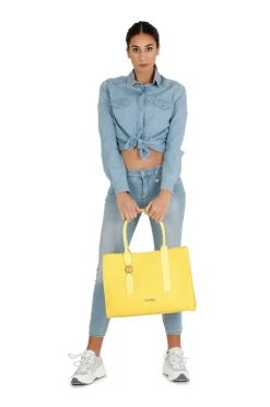 tote bag in carta paglia