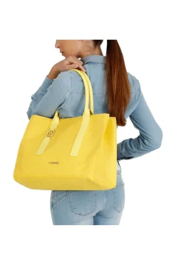 tote bag in carta paglia