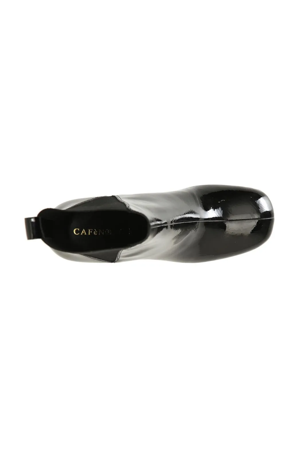 tronchetto da donna in pelle naplak nero